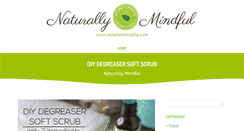 Desktop Screenshot of naturallymindful.com